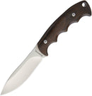 Browning Fixed Knife 4" Satin Finish Stainless Full Tang Blade Brown Wood Handle 0214 -Browning - Survivor Hand Precision Knives & Outdoor Gear Store