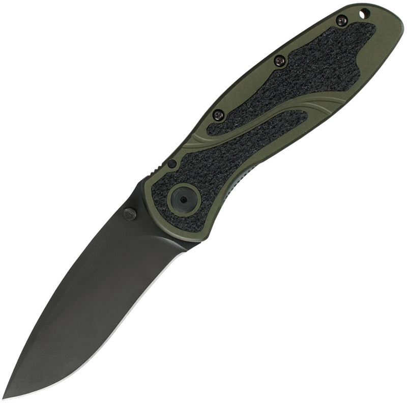 Kershaw Blur Linerlock Folding Knife 3.5" 14C28N Steel Blade Aluminum Handle 1670OLBLK -Kershaw - Survivor Hand Precision Knives & Outdoor Gear Store