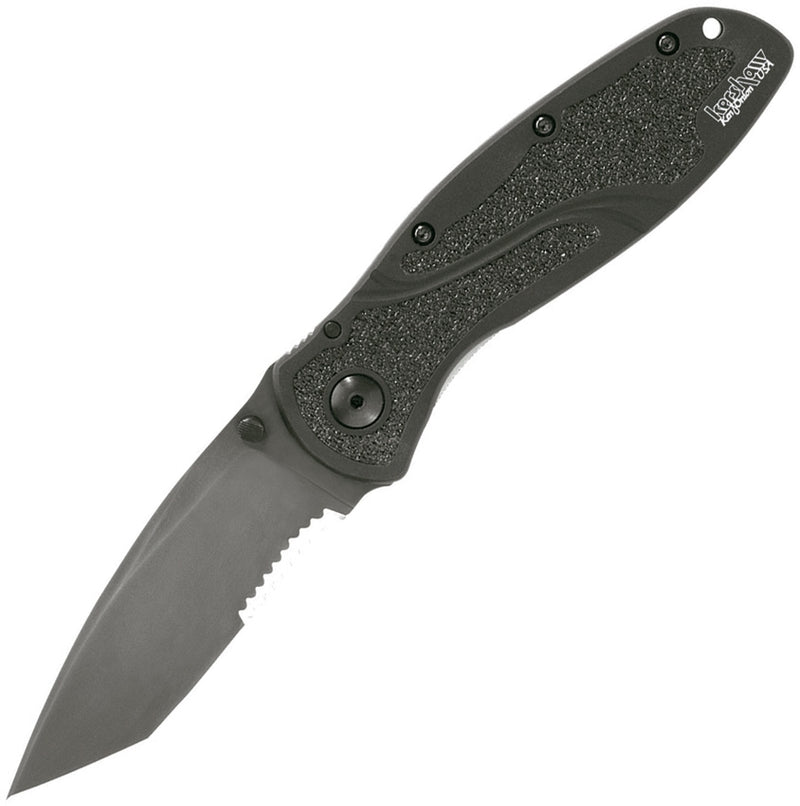 Kershaw Blur Folding Knife 3.5" Stainless Steel Blade Black Aluminum Handle 1670TBST -Kershaw - Survivor Hand Precision Knives & Outdoor Gear Store