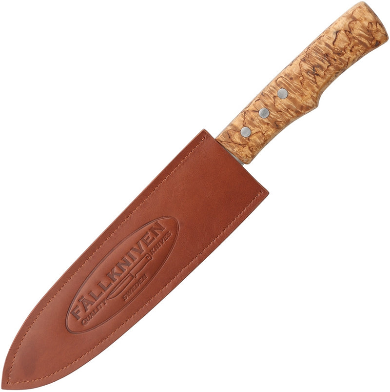 Fallkniven Erna Barbeque Fixed Knife 7" Laminate Cobalt Steel Blade Curly Birch Handle SK18 -Fallkniven - Survivor Hand Precision Knives & Outdoor Gear Store