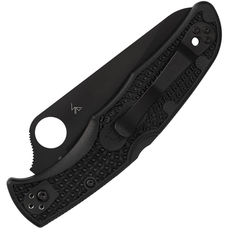 Spyderco Pacific Salt 2 Lockback Folding Knife 3.75" H1 Steel Blade FRN Handle 91SBBK2 -Spyderco - Survivor Hand Precision Knives & Outdoor Gear Store