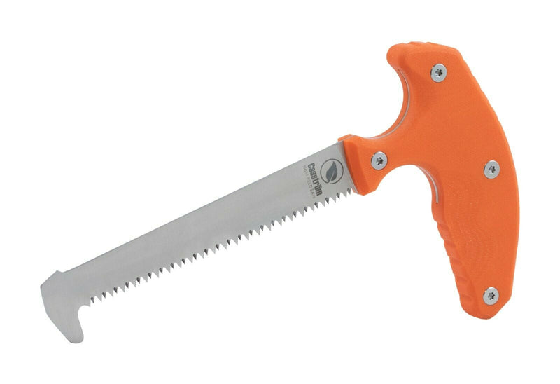 Casstrom No.11 Field Saw Fixed Knife 4.25" Stainless Steel Blade Orange G10 Handle I133116 -Casstrom - Survivor Hand Precision Knives & Outdoor Gear Store