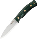 Casstrom No.10 SFK Fixed Knife 4" 14C28N Sandvik Steel Blade Green Canvas Micarta Handle I13127 -Casstrom - Survivor Hand Precision Knives & Outdoor Gear Store