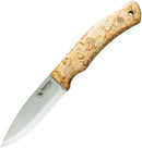 Casstrom No.10 Forest Fixed Knife 3.88" Bohler K720 Steel Blade Curly Birch Handle I13124 -Casstrom - Survivor Hand Precision Knives & Outdoor Gear Store