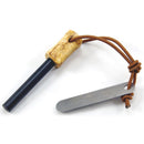 Casstrom Army All-Weather Fire Striker Steel Curly Birch Wood Handle With Lanyard I12203 -Casstrom - Survivor Hand Precision Knives & Outdoor Gear Store