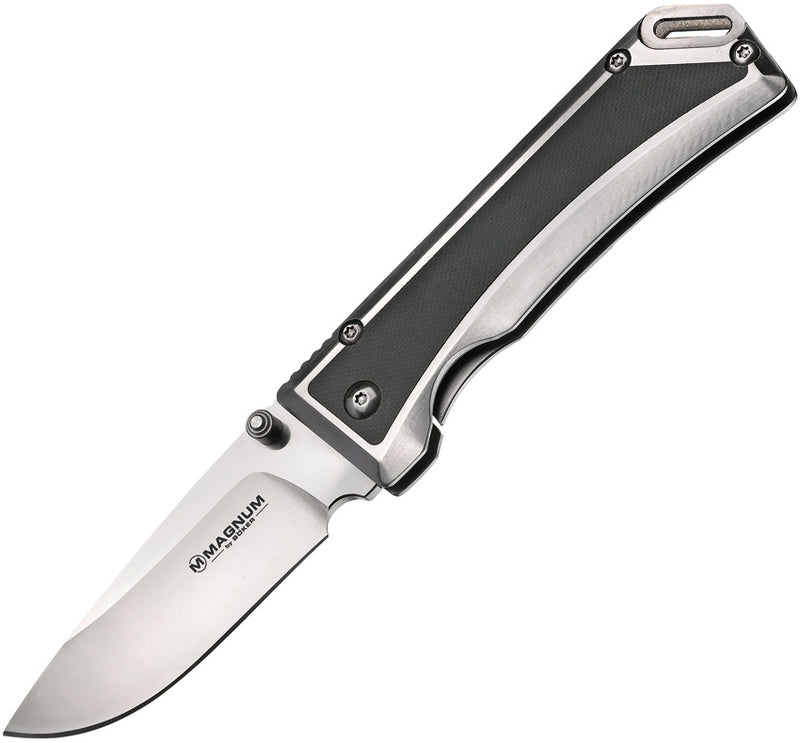 Boker Magnum Metal Framelock Folding Knife 3.5" 440 Steel Blade G10 Handle -Boker - Survivor Hand Precision Knives & Outdoor Gear Store