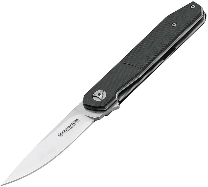 Boker Magnum Chiisai Folding Knife 3.25" 440A Steel Blade Black G10 Handle -Boker Magnum - Survivor Hand Precision Knives & Outdoor Gear Store