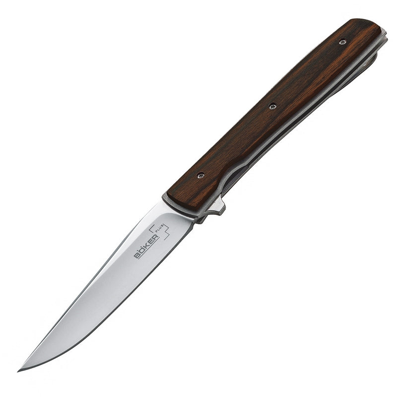 Boker Plus Urban Trapper Folding Knife 3" VG-10 Steel Blade Cocobolo Wood Handle 01BO784 -Boker Plus - Survivor Hand Precision Knives & Outdoor Gear Store