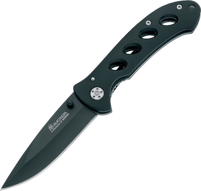 Boker Magnum Shadow Linerlock Folding Knife 3.25" 440 Steel Blade Aluminum Handle -Boker - Survivor Hand Precision Knives & Outdoor Gear Store