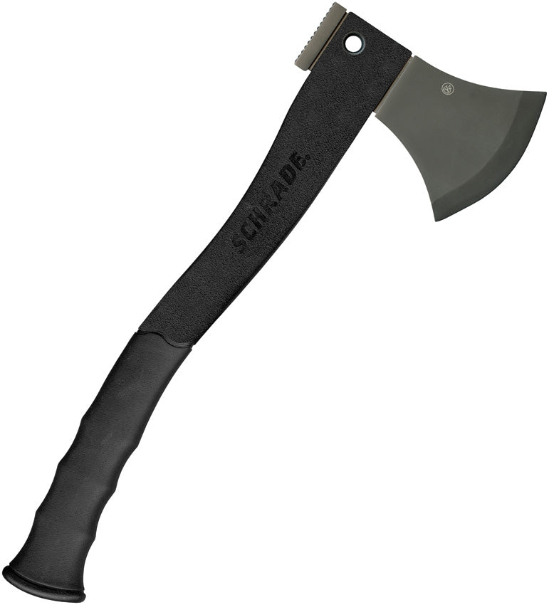 Schrade Axe Fixed Knife 3Cr13 Steel Blade Black Composition/Rubberized Handle HAXE2 -Schrade - Survivor Hand Precision Knives & Outdoor Gear Store