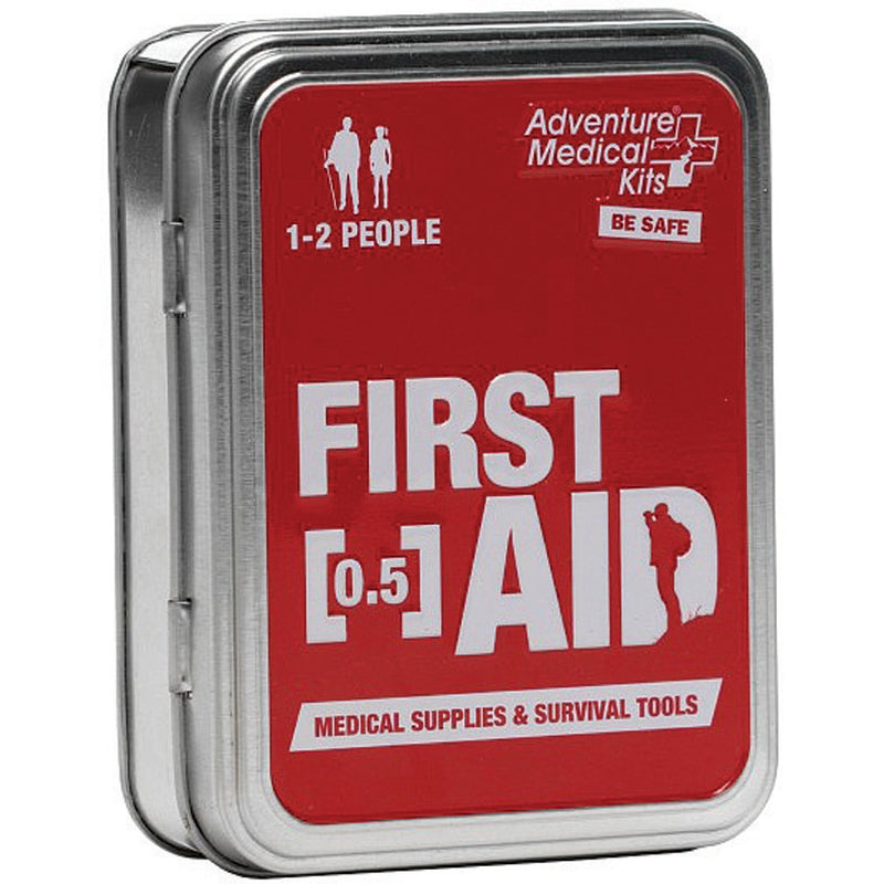 Adventure Medical First Aid Tin Comes In Metal Tin With Hinged Lid Bulk Packed 0203 -Adventure Medical - Survivor Hand Precision Knives & Outdoor Gear Store