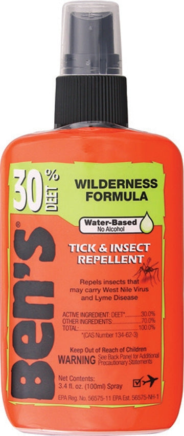 Adventure Medical Bens 30 DEET Tick Insect Repellent Up To 8 Hours Pump Spray 7088 -Adventure Medical - Survivor Hand Precision Knives & Outdoor Gear Store