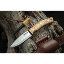 Casstrom No.10 Forest Fixed Knife 3.88" Bohler K720 Steel Blade Curly Birch Handle I13124 -Casstrom - Survivor Hand Precision Knives & Outdoor Gear Store