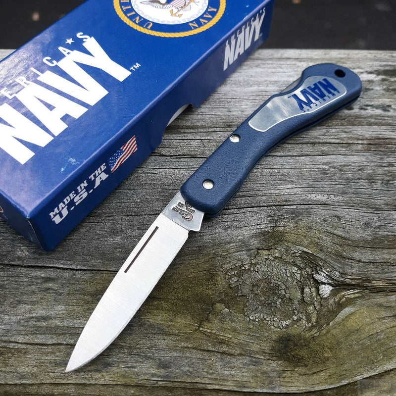 Case XX US Navy Mini Blackhorn Folding Knife 2.25" Stainless Blade Synthetic 17711 -Case Cutlery - Survivor Hand Precision Knives & Outdoor Gear Store