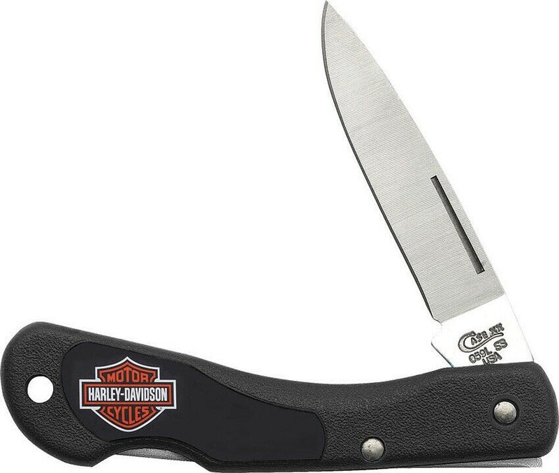 Case XX Mini Blackhorn Lockback Folding Knife 2.13" Stainless Blade Black Zytel 52177 -Case Cutlery - Survivor Hand Precision Knives & Outdoor Gear Store