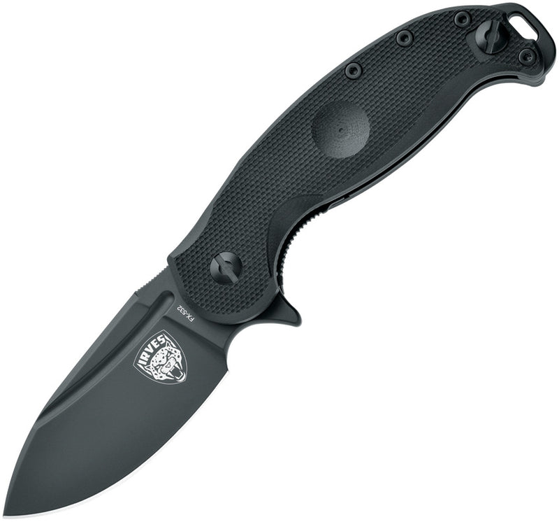 Fox Irves Linerlock Folding Knife 3.25" Bohler N690 Steel Blade Black G10 Handle 532 -Fox - Survivor Hand Precision Knives & Outdoor Gear Store