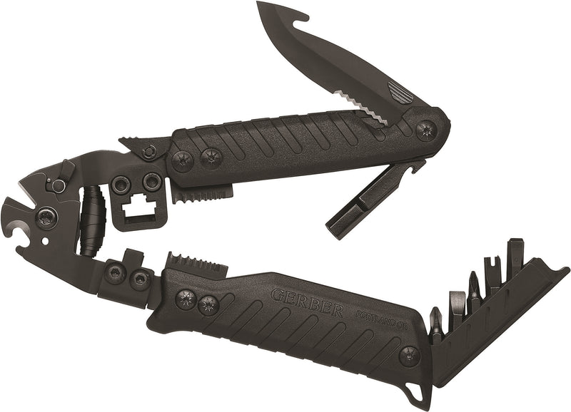 Gerber Cable Dawg Multi Tool Knife Black Finish Stainless Blade Molded Nylon Handles 0399 -Gerber - Survivor Hand Precision Knives & Outdoor Gear Store