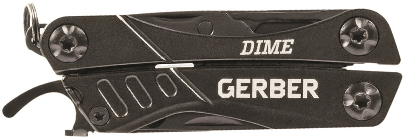 Gerber Dime Micro Multi-Tool Ten 3Cr13 Stainless Components Aluminum Handle 0469 -Gerber - Survivor Hand Precision Knives & Outdoor Gear Store