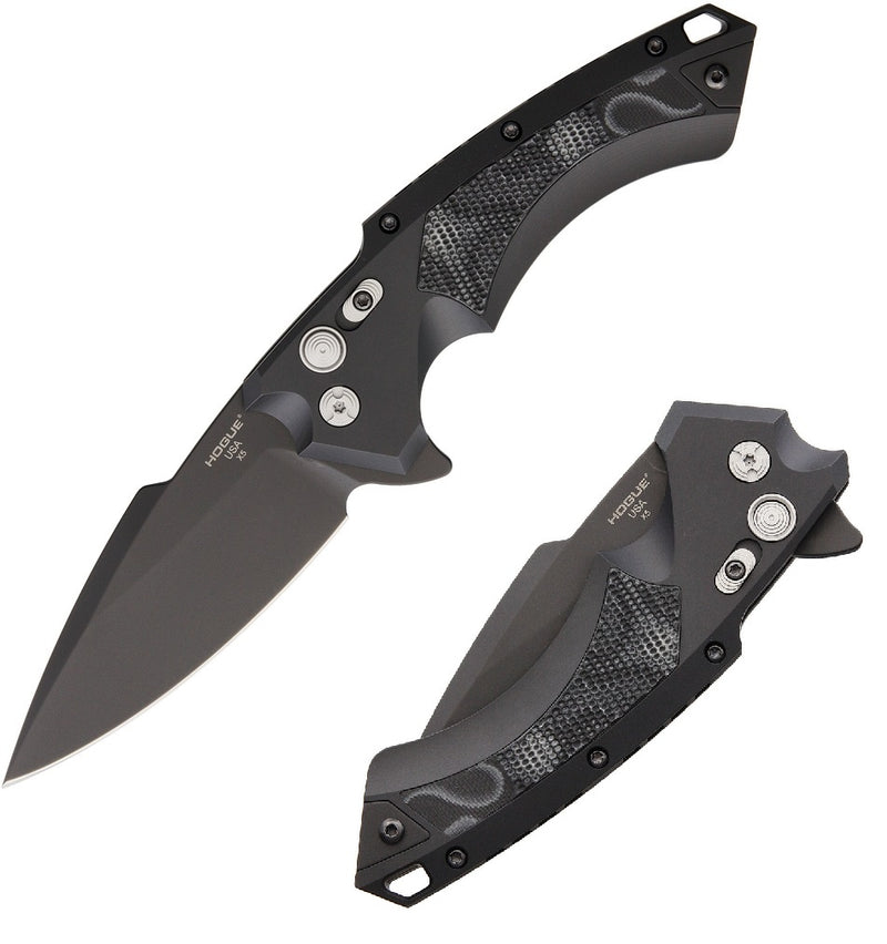 Hogue X5 Folding Knife 4" CPM 154 Steel Blade Aluminum / G-Mascus G-10 Handle 34559 -Hogue - Survivor Hand Precision Knives & Outdoor Gear Store