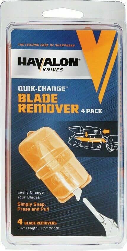 Havalon Quik Change Set Of Four Orange Construction Plastic Blade Removers BRC4P -Havalon - Survivor Hand Precision Knives & Outdoor Gear Store