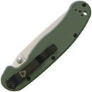 Ontario RAT II Folding Knife 3" D2 Tool Steel Drop Point Blade Green G10 Handle 8828OD -Ontario - Survivor Hand Precision Knives & Outdoor Gear Store