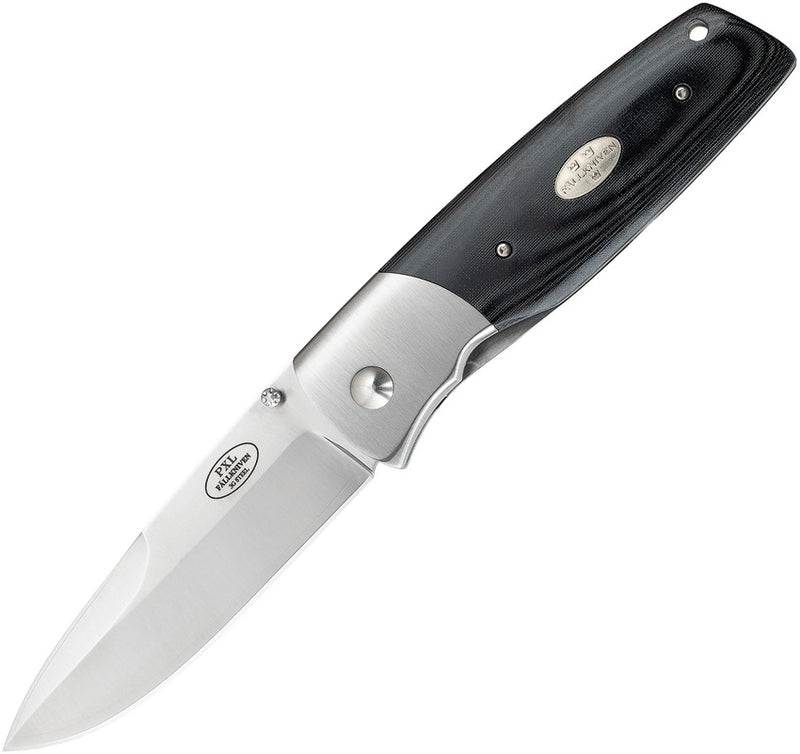 Fallkniven PXL Linerlock Folding Knife 3.38" 3G Steel Blade Black Micarta Handle PXLBM -Fallkniven - Survivor Hand Precision Knives & Outdoor Gear Store