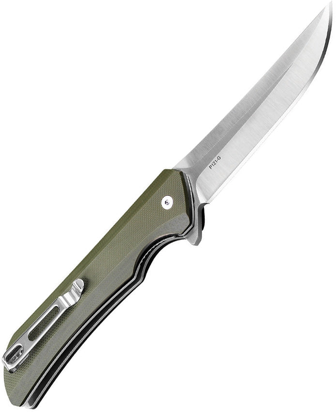 RUIKE Hussar P121 Linerlock Folding Knife 3.75" 14C28N Stainless Steel Blade Green G10 Handle P121G -RUIKE - Survivor Hand Precision Knives & Outdoor Gear Store