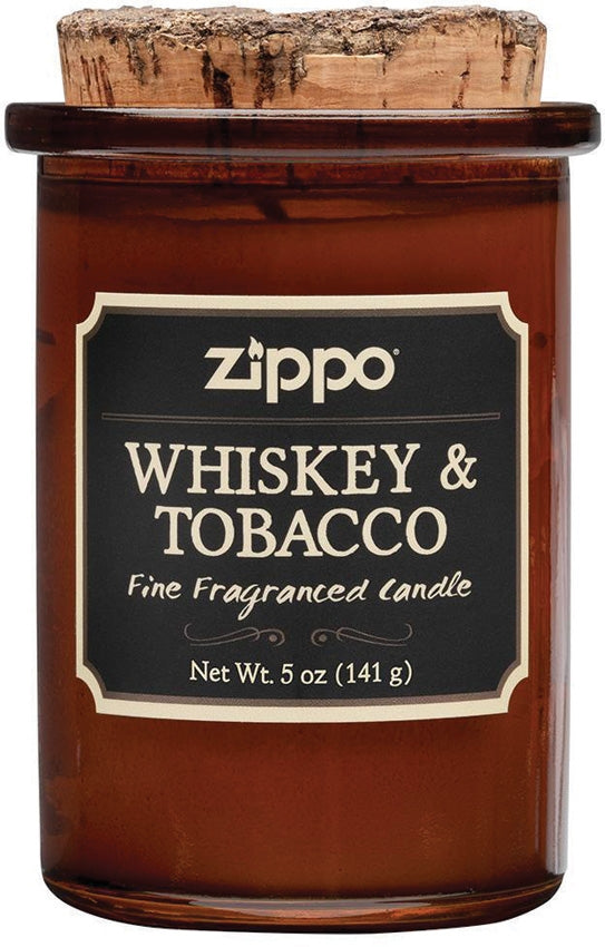 Zippo Spirit Candle Whiskey/Tobacco Dimensions: 2.75" x 2.75" x 4.13" Made In USA 70006 -Zippo - Survivor Hand Precision Knives & Outdoor Gear Store