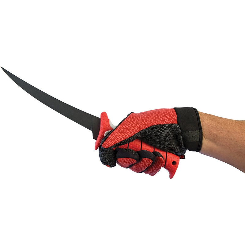 Bubba Blade Fillet Glove Right Hand Black / Red L-XL Non Slip Grip Technology 1085975 -Bubba Blade - Survivor Hand Precision Knives & Outdoor Gear Store