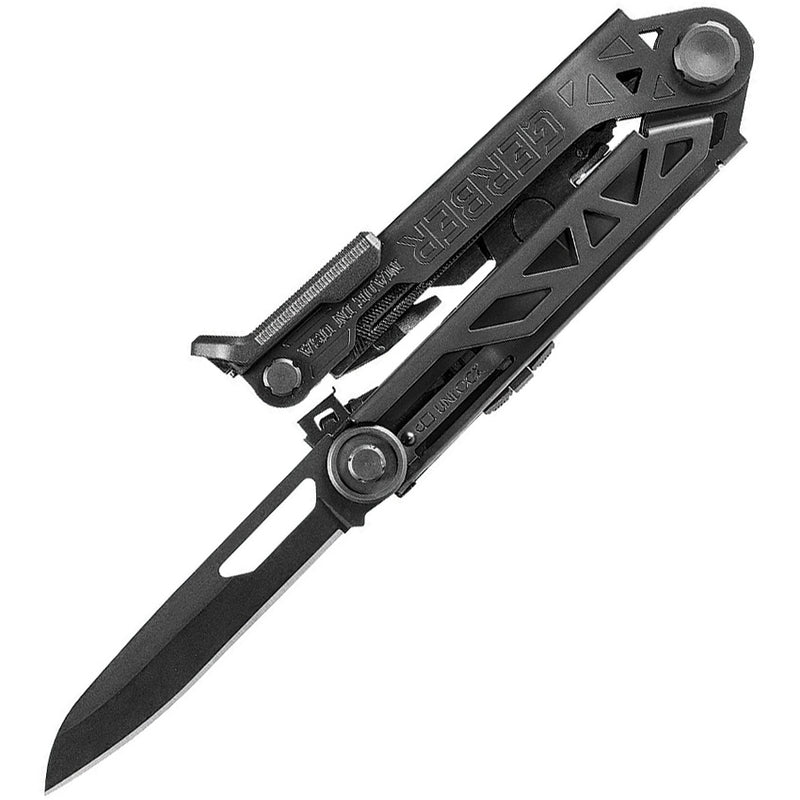 Gerber Center Drive Black W/Bit Set Multi Tool Knife Stainless Handle 1425 -Gerber - Survivor Hand Precision Knives & Outdoor Gear Store