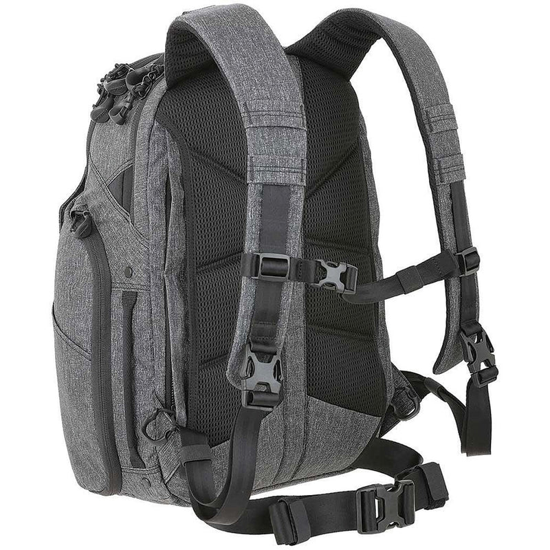 Maxpedition ENTITY EDC Backpack 19-23L Gray/Black Ergonomic Straps Quick Release MXNTTPK23CH -Maxpedition - Survivor Hand Precision Knives & Outdoor Gear Store