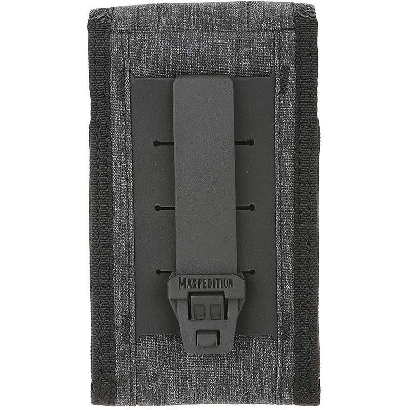 Maxpedition ENTITY Utility Pouch L Gray Or Black Fits IPhones 6, 7, 8, X Nylon MXNTTPHLCH -Maxpedition - Survivor Hand Precision Knives & Outdoor Gear Store