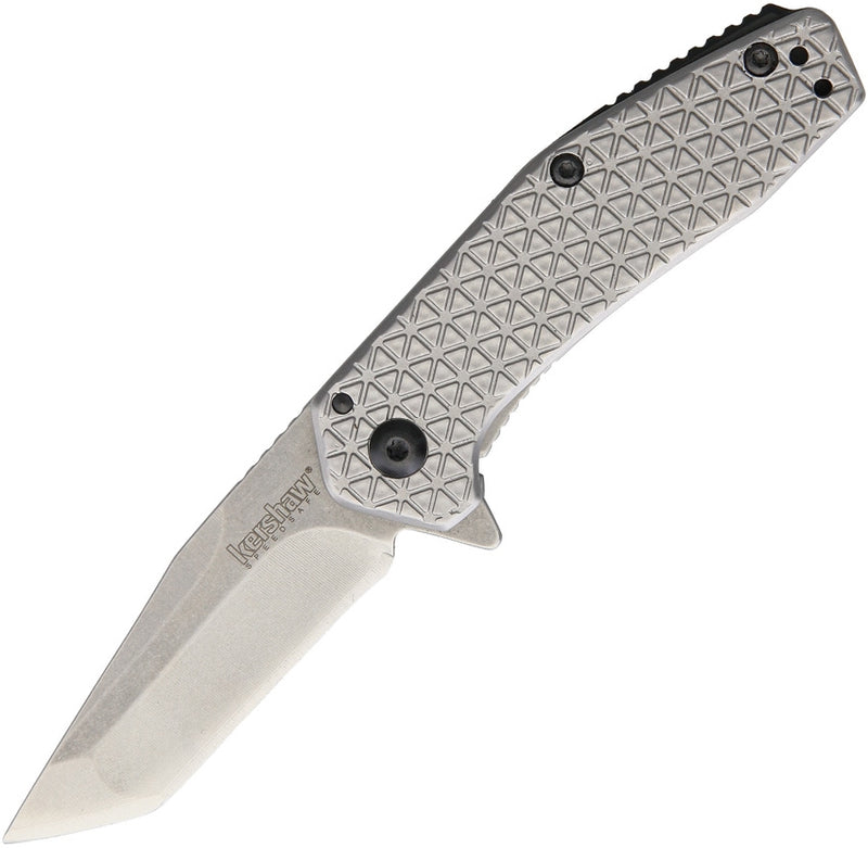 Kershaw Cathode Pocket Framelock Folding EDC Knife 2.25" 4Cr14 Steel Blade Stainless Handle KS1324 -Kershaw - Survivor Hand Precision Knives & Outdoor Gear Store