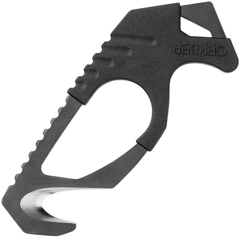 Gerber Strap Cutter Knife Stainless Steel Blade Black Rubber Handle 1944 -Gerber - Survivor Hand Precision Knives & Outdoor Gear Store