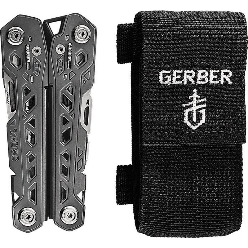 Gerber Truss Multi Tool Gray Stainless Steel Handle Include Scissors 1343 -Gerber - Survivor Hand Precision Knives & Outdoor Gear Store