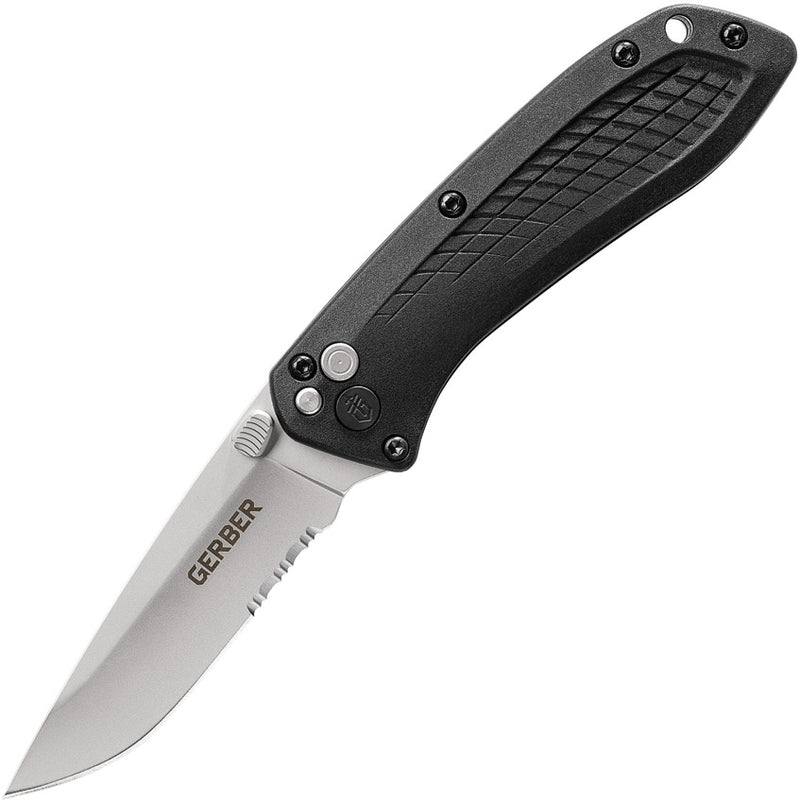 Gerber US Folding Knife 3" Stainless Steel Blade Black GRN Handle 30001294 -Gerber - Survivor Hand Precision Knives & Outdoor Gear Store