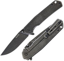 RUIKE P801 Framelock Folding Knife 3.5" 14C28N Sandvik Steel Blade Black Stainless Handle P801SB -RUIKE - Survivor Hand Precision Knives & Outdoor Gear Store