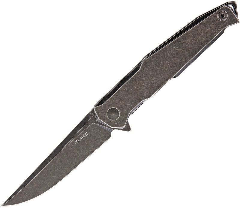 RUIKE P108 Beta Plus Folding Knife 3.5" Sandvik 14C28N Steel Blade 3Cr13 Steel Handle P108SB -RUIKE - Survivor Hand Precision Knives & Outdoor Gear Store