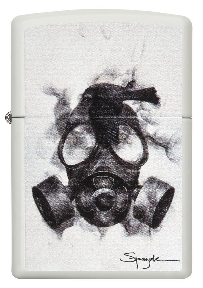 Zippo Lighter Spazuk Gas Mask Windproof Refillable Metal Construction Made In USA 02740 -Zippo - Survivor Hand Precision Knives & Outdoor Gear Store