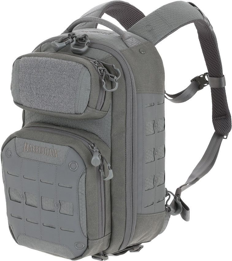 Maxpedition AGR Riftpoint Backpack Black Gray Tan Valuables CCW Nylon Lockable RPTGRY -Maxpedition - Survivor Hand Precision Knives & Outdoor Gear Store