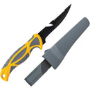 Smith's Sharpeners Bait Breaker Fixed Knife 4" 420 Stainless Blade TPE Handle 51092 -Smith´s Sharpeners - Survivor Hand Precision Knives & Outdoor Gear Store