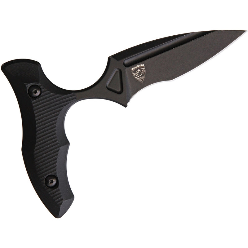 Bastinelli Creations MANAIA Push Dagger 3.5" Bohler N690 Steel Blade Black G10 Handle 219 -Bastinelli Creations - Survivor Hand Precision Knives & Outdoor Gear Store