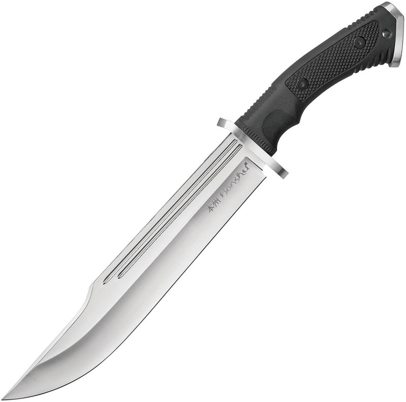 United Cutlery Honshu Fixed Bowie Knife 10.88" 7Cr17MoV Steel Blade Black TPR Handle 3321 -United Cutlery - Survivor Hand Precision Knives & Outdoor Gear Store