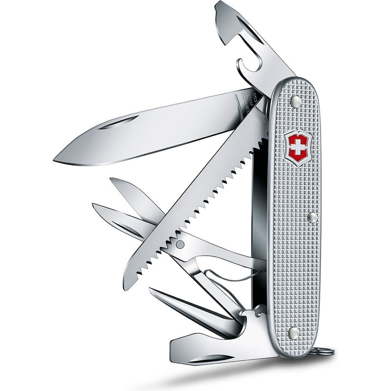 Victorinox Farmer X Multi Tool Knife Stainless Steel Blade Silver Alox Handle 0827126 -Victorinox - Survivor Hand Precision Knives & Outdoor Gear Store