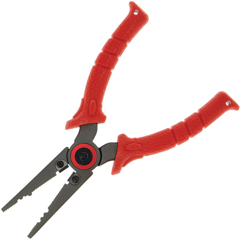 Bubba Blade Fishing Pliers 6.5in Carbide Cutters Red Molded Polymer Handle 1099906 -Bubba Blade - Survivor Hand Precision Knives & Outdoor Gear Store