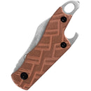 Kershaw Cinder Linerlock Folding Knife 1.5" 3Cr13 Steel Blade Copper Handle 1025CUX -Kershaw - Survivor Hand Precision Knives & Outdoor Gear Store