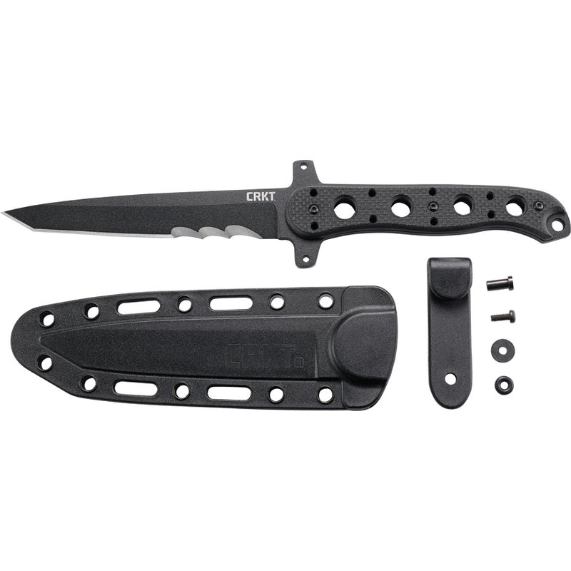 CRKT M16-FX Veff Fixed Knife 4.63" SK5 Steel Full Tang Blade Black G10 Handle 13FX -CRKT - Survivor Hand Precision Knives & Outdoor Gear Store