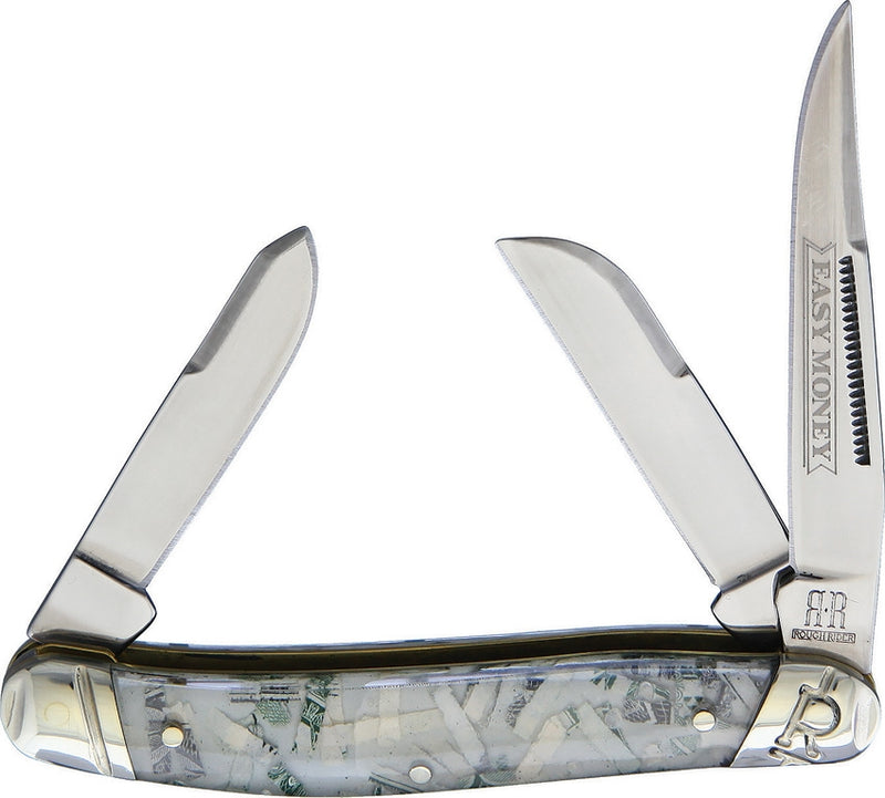 Rough Ryder Easy Money Pocket Knife Stainless Steel Blades Currency Handle 1886 -Rough Ryder - Survivor Hand Precision Knives & Outdoor Gear Store