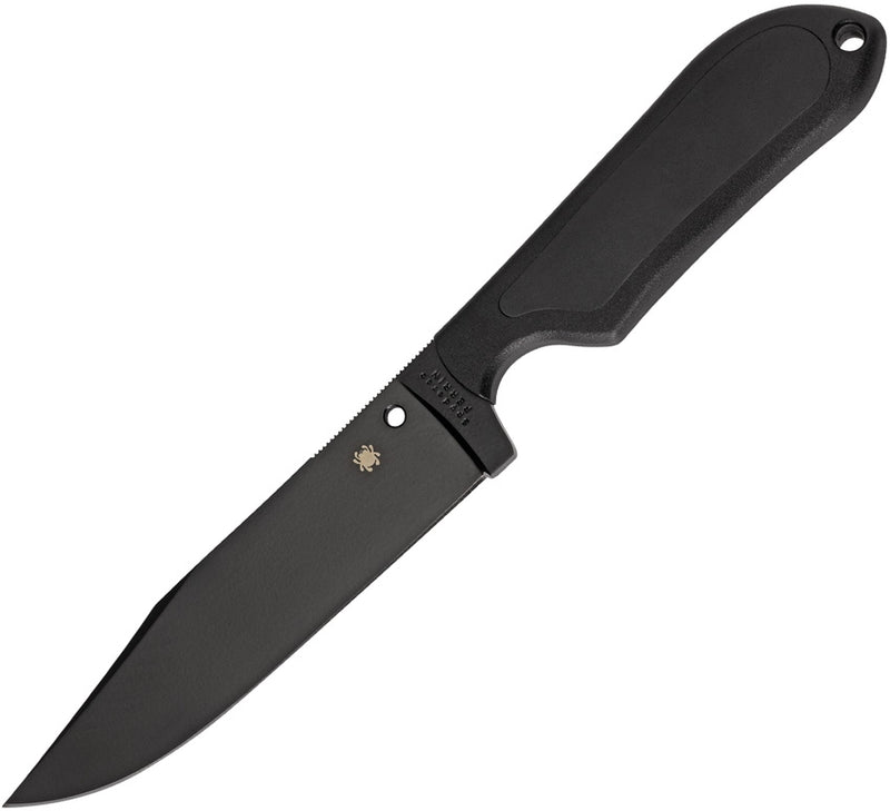 Spyderco Street Bowie Fixed Knife 5" VG-10 Steel Blade Black FRN/Rubber Insert Handle FB04PBB -Spyderco - Survivor Hand Precision Knives & Outdoor Gear Store