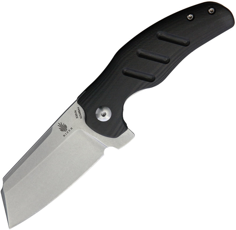 Kizer Cutlery Mini Framelock Folding Knife 2.64" CPM-S35VN Steel Blade Carbon Fiber Handle 3488A4 -Kizer Cutlery - Survivor Hand Precision Knives & Outdoor Gear Store